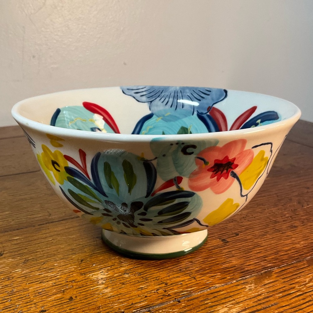 Anthropologie Estudio Flores Sissinghurst Castle Bowl NWOT